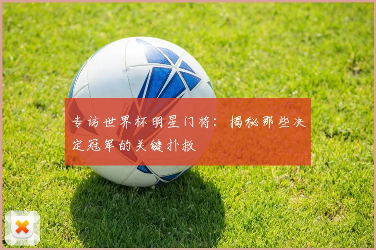 专访世界杯明星门将:揭秘那些决定冠军的关键扑救
